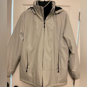 WEATHERPROOF BRAND MEN’S NYLON FLEECE LINED PARKA